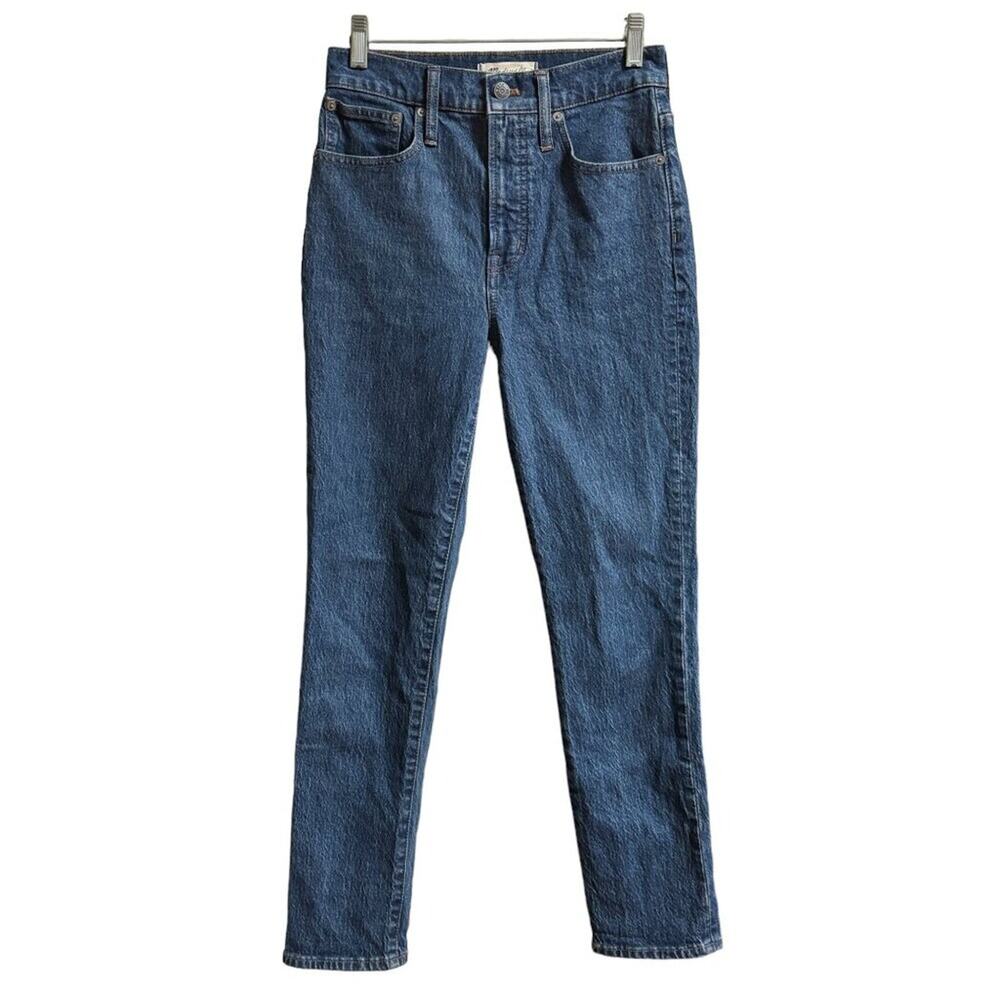 MADEWELL The Perfect Vintage Jeans in Dark Wash SZ 25